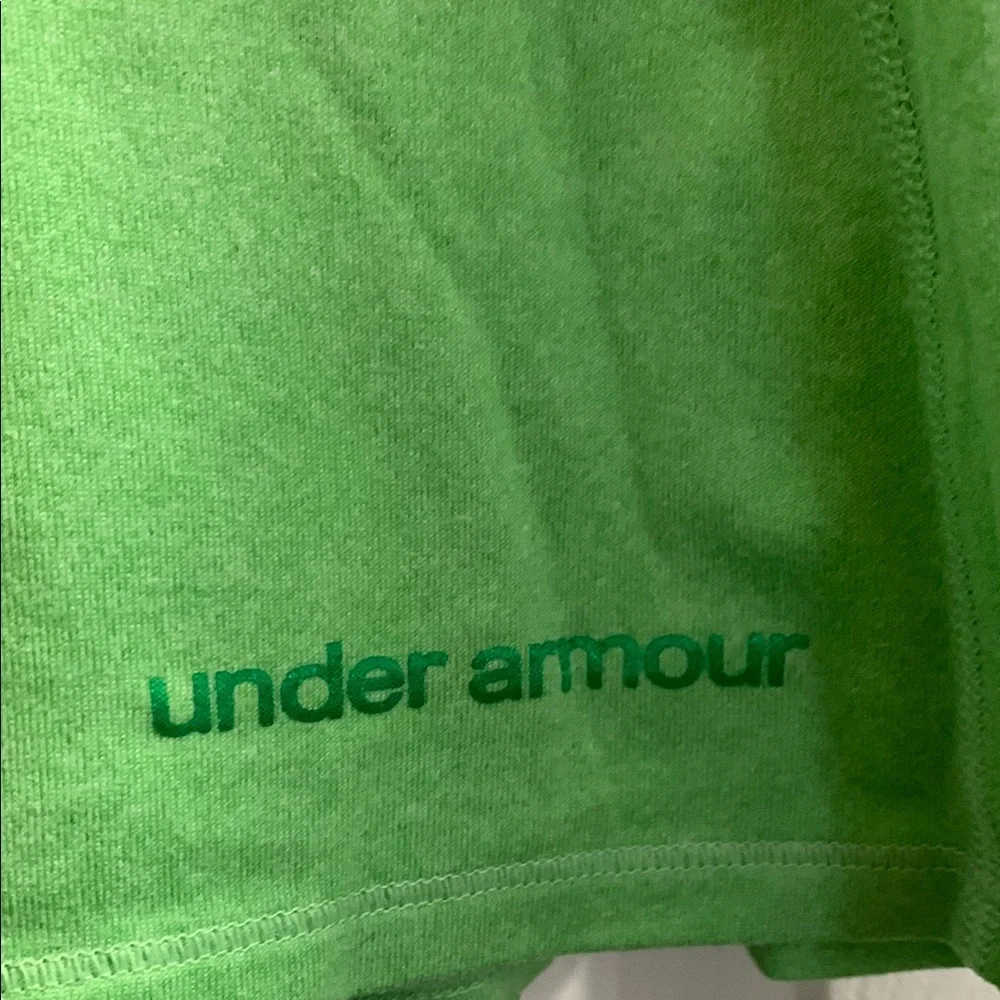 ✨Under Armour Fitted Green Short Sleeve T-Shirt - Picture 3 of 7